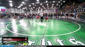 80 lbs Round 2 - Anela Hogg, Thunder Mountain WC vs Isabella Gonzalez, Lake Stevens WC