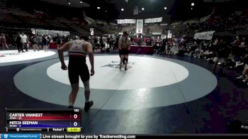 182 lbs Round 1 (16 Team) - Carter Vannest, SJWA vs Mitch Seeman, OCWA