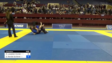 Richard Leealden Corder vs Shawn Randal Scribner 2024 Pan IBJJF Jiu-Jitsu No-Gi Championship