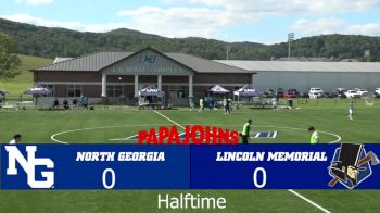 Replay: North Georgia vs Lincoln Memorial | Sep 7 @ 3 PM