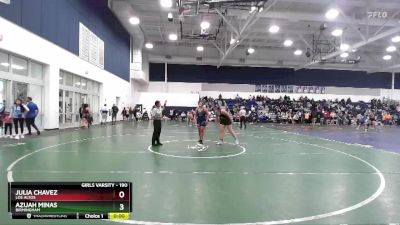 190 lbs Cons. Round 1 - Julia Chavez, Los Altos vs Azuah Minas, Birmingham