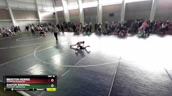 75 lbs Cons. Round 2 - Braxton Morris, Norwood Mavericks vs Easton Radmall, Pleasant Grove/TUG