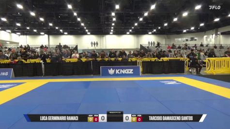 Tarcisio Damasceno Santos vs Luca Germinario Ramaci 2025 World IBJJF Jiu-Jitsu No-Gi Championship