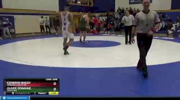 285 lbs Cons. Semi - Oliver Donahue, Castleton vs Cameron Bailey, Johnson & Wales (RI)