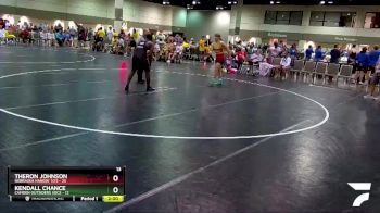 160 lbs Round 2 (16 Team) - Kendall Chance, Camden Outsiders Socs vs Theron Johnson, Nebraska Hangin` 10`s