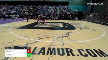 220 lbs Round Of 64 - Jayden Cobb, Crescent Valley vs Geo Rico, Chico