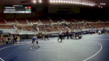 106-D3 Champ. Round 1 - Xavier Vega, Coconino High School vs Edge Bryant, Snowflake High School