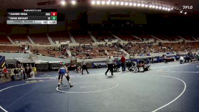 106-D3 Champ. Round 1 - Xavier Vega, Coconino High School vs Edge Bryant, Snowflake High School