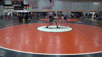 150 lbs Cons. Round 3 - Cruz Fermino, Iowa City, Liberty vs Otto Topping, Dubuque Hempstead