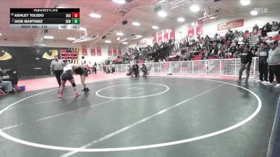 170 lbs Cons. Round 4 - Ashley Toledo, Santiago (Corona) vs Jade Martinez, South El Monte