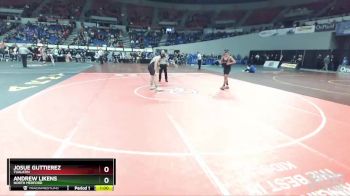 6A-145 lbs Cons. Semi - Andrew Likens, North Medford vs Josue Guttierez, Tualatin