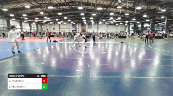 138 lbs Consi Of 32 #2 - Bray Trivette, NC vs Evan Petrovich, PA