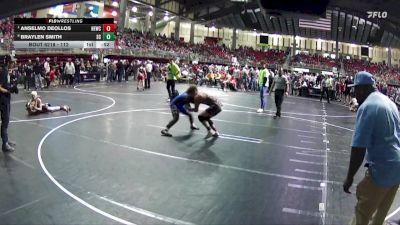 112 lbs Quarterfinal - Anselmo DeOllos, Nebraska Elite Wrestling Club vs Braylen Smith, Sherman Challengers