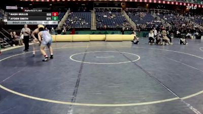 2A 215 lbs 5th Place Match - Nash Mullis, North Stanly vs Ayden Smith, Mt Pleasant