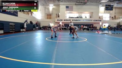 125 lbs Round 3 (6 Team) - Jimmy Swenson, Cowley College vs Elijah Cater, North Idaho College