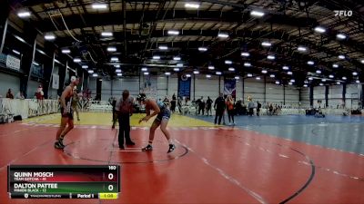 160 lbs Rd# 5- 3:45pm Friday Final Pool - Quinn Mosch, Team Gotcha vs Dalton Pattee, Minion Black