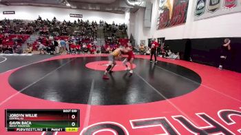 144 lbs 7th Place Match - Jordyn Willie, Central-GJ vs Gavin Baca, Rocky Mountain