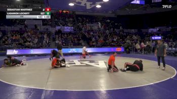 165 lbs Sebastian Martinez, Air Force vs LaDarion Lockett, Oklahoma State
