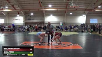 135 lbs Semifinal - Taylor Colangelo, Liberty vs Ciara Riner, Spring Valley