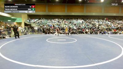 115 lbs 3rd Place - Olive Lechiara, Temecula Valley vs Talea Nichols, Rocky Mountain
