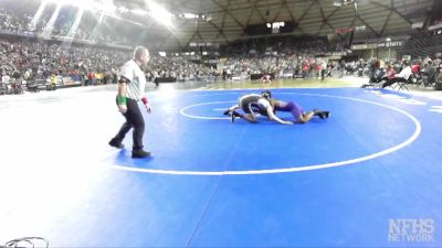 3A 182 lbs Champ. Round 1 - Carter Kinney, Stanwood vs Isaiah James, Heritage