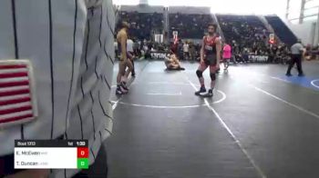 156 lbs Round Of 16 - Ezekiel McEwen, Mat Demon WC vs Treavor Duncan, Lemoore WC