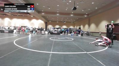 120 lbs Cons. Round 2 - Cade Collins, New Jersey vs Conner Myers, Pennsylvania