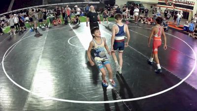 96 lbs Champ. Round 4 - Aukai Walsh, Hawaii vs Boston Rutter, Utah