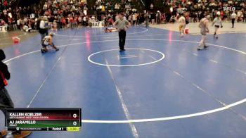 120 lbs Semifinal - Aj Jaramillo, Holly vs Kallen Koelzer, Lee`s Summit West High School