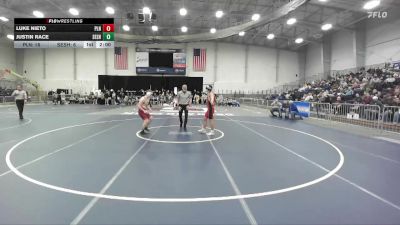 152 lbs Round 3 (3 Team) - Luke Nieto, Plainedge vs Justin Race, Sherburne-Earlville Sr HS