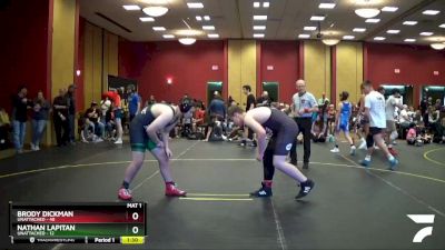 200 lbs Round 1 - Nathan Lapitan, Unattached vs Brody Dickman, Unattached