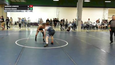 144 lbs Consi Of 64 #2 - Dawson Lomison, PA vs George Dennis, KY