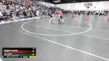 113 lbs Champ. Round 1 - Mason Fleming, Mosinee vs Bo Davis, Wittenberg-Birnamwood