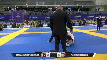 Pietro Monteiro Castro vs Silas Gleyson Simplicio Pereira 2026 European Jiu-Jitsu IBJJF Championship