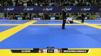 Micaellen Priscila Cardozo De Se vs Ella Custers 2026 European Jiu-Jitsu IBJJF Championship