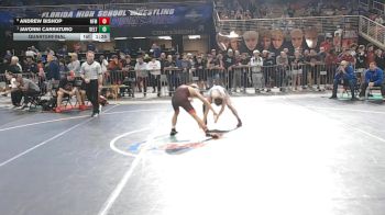 106 2A Quarterfinal - Javonni Carraturo, Deltona vs Andrew Bishop, North Ft Myers