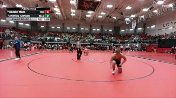 285 lbs Champ. Round 1 - Andrew Jurasek, Keller vs Hector Meza, Socorro