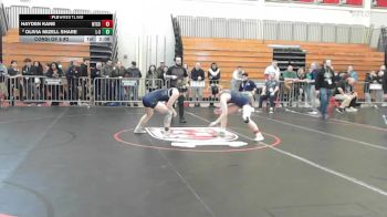 132 lbs Consi Of 8 #2 - Hayden Kane, Natick vs Olivia Mizell Share, Lincoln-Sudbury