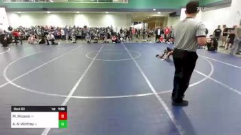 55 lbs Quarterfinal - Michael Nicosia, PA vs Amir Newman-Winfrey, IA