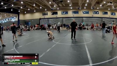 72 lbs Round 5 (8 Team) - Logan Ahlgren, PitBull Terps vs Kingston Behrooz, Richmond WC