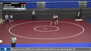 149 lbs Champ. Round 2 - Adrian Pigg, Ohio Northern University vs Finn Bloomquist, Wisconsin Eu Claire