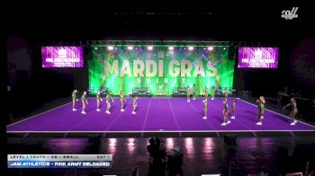 JAM Athletics - Pink Army Reloaded [2026 L1 Youth - D2 - Small Day 1] 2026 Mardi Gras Grand Nationals