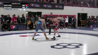 72F kg Champ. Round 1 - Bas Diaz, Jackrabbit Wrestling Club vs Dominic Way, Olympia Wrestling Club