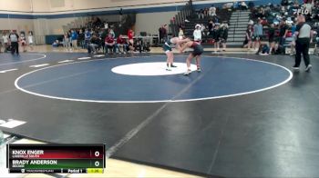 127 lbs Champ. Round 1 - Knox Enger, Lakeville South vs Brady Anderson, Becker