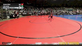 40 lbs Quarterfinal - Eliana Meza, Pounders WC vs Eve Lopez, Black Fox Academy