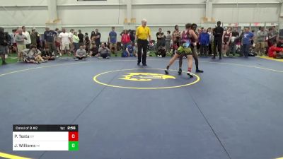 E-153 lbs Consi Of 8 #2 - Philip Testa, NY vs Jay`Den Williams, MI