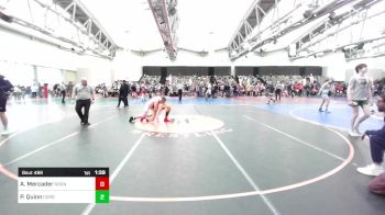 154-H lbs Round Of 32 - Alvin Mercader, North Bergen vs Patrick (Pat) Quinn, Cordoba Trained