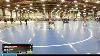 72 lbs Rd# 7- 10:45am Saturday Final Pool - Knox Ayala, Iowa Black vs Charles Cooper, Maryland Gold