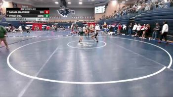 165 lbs Round 2 - Ryker Dill, Cedar Park vs Rafael Martinez, Tecumseh