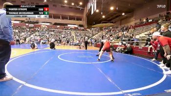 110 lbs Cons. Semi - Porter Strope, Fayetteville Wild Hog Wrestling vs Thomas McDearman, Pulaski Academy Youth Wrestling